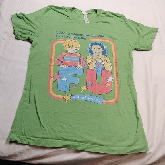 Bella Canvas Other - Today's problems men's medium sized t shirt